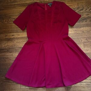 Forever 21+: Burgundy Mini Dress